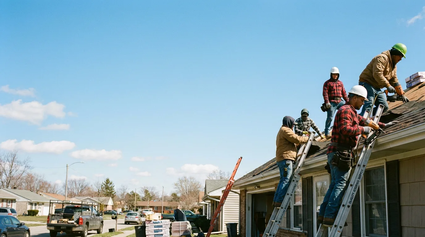 Roofing in Michigan Center, MI near me